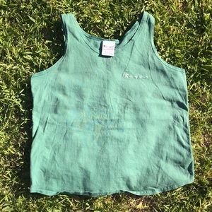 Vintage Champion Spellout Logo Tank Top